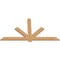 Ekena Millwork Kennewick Timber Gable Bracket, Western Red Cedar, 84"W x 45"H x 1 1/2"D x 5 1/2"F, 13/12 Pitch GBW084X45X0206KEN00SWR - alternate 2